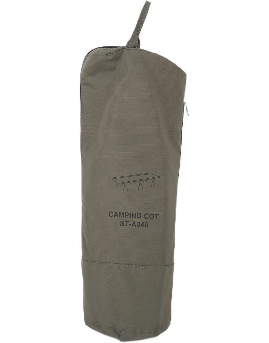 Feldbett hohe Elastizität Stabiles Camping-Klappbett Reißfest Licht für Outdoor-Aktivitäten für Camping Reisen - B09V5745Q8