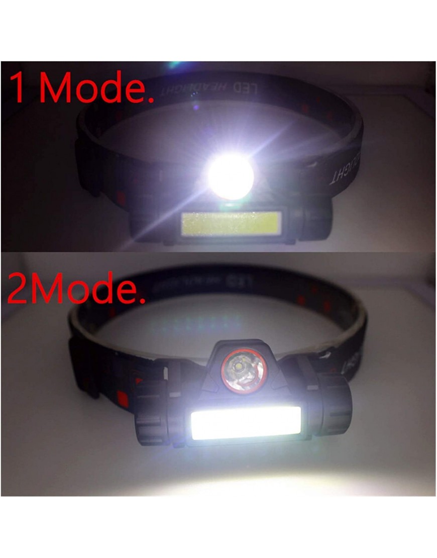JHGTRFFM Stirnlampenzubehör Tragbare Mini-Taschenlampe Laterne LED-Scheinwerfer-Scheinwerfer im Freien Emitting Color : D Packing - B0969TXRLB
