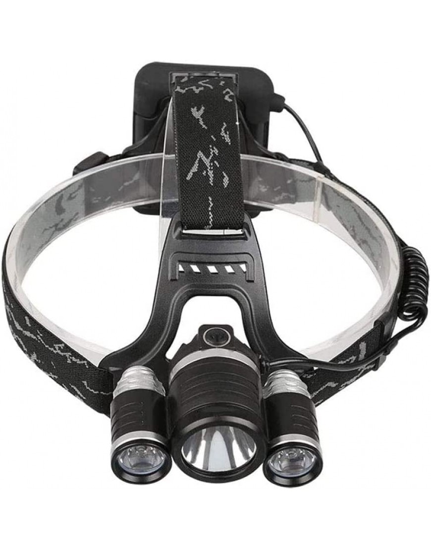 ZBQLKM 10W wiederaufladbare LED-Scheinwerfer Vier Modi bewegliche wasserdichte Taschenlampe for Nachtangeln Camping - B08XLV2YV9