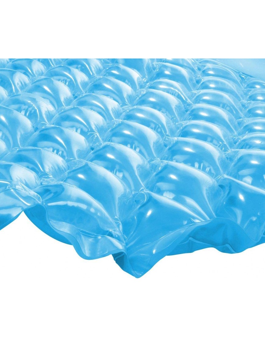 Jilong Wave Mat Blue 218x88cm Schwimmmatte Luftmatratze Strandmatte Poolliege Wasserliege - B07PDWYBKG