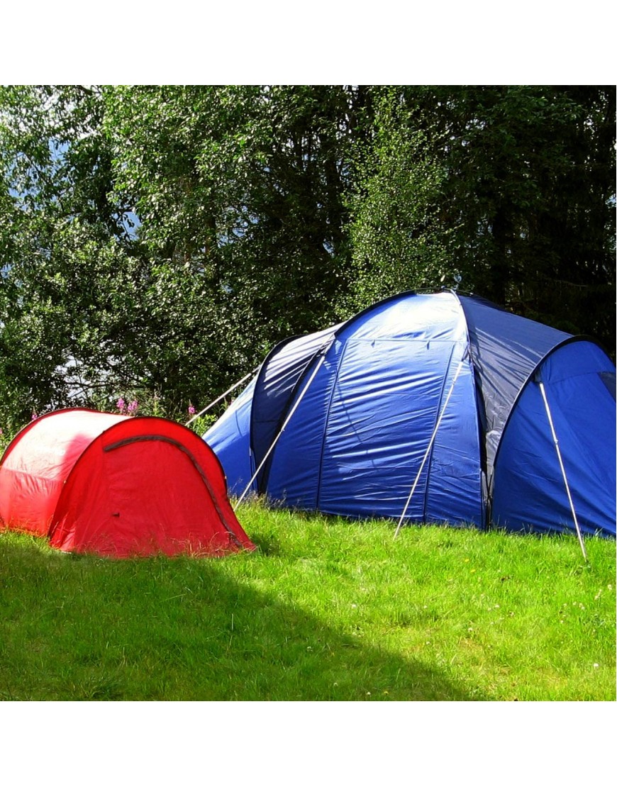 com-four® 48x Zelt-Heringe aus Stahl halbrunde robuste Erdnägel für Camping und Outdoor ideal für normalen Boden - B07TJSFD9G