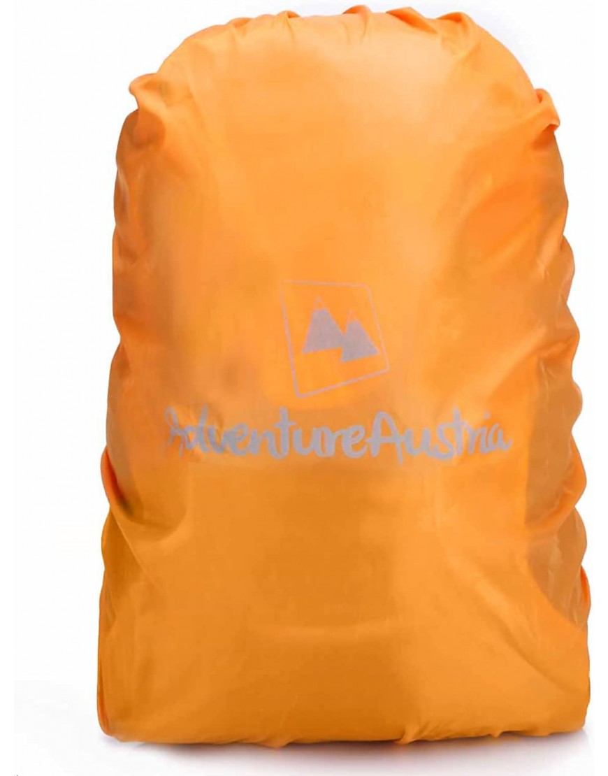 Wasserdichte Regenhülle Rucksack Cover für Wandern Radfahren Regenschutz Rucksackhülle Elastisch Verstellbar Reflektierend 100% Wasserschutz. Passend für die meisten Rucksäcke. 3 Größen. - B01MFETX3U