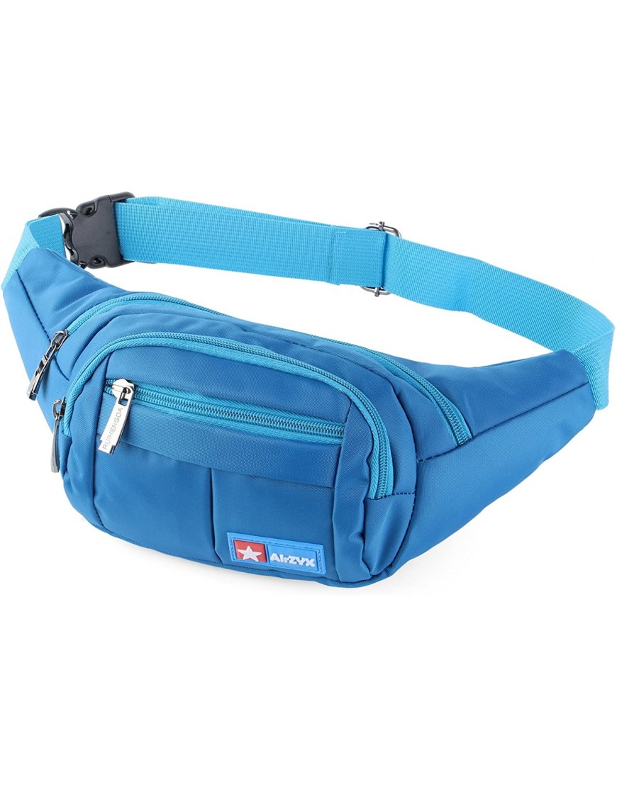 AirZyx wasserdichte Bauchtasche Geeignet für Reise Sport & alle Outdoor Aktivitäten Hüfttasche für Damen und Herren Bauchtasche Wasserdicht Hüfttaschen für Running - B07BQ1FT68