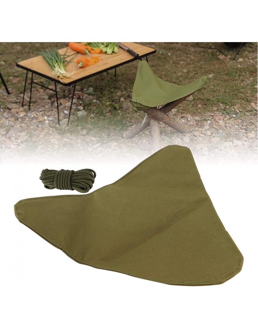 Eosnow Camping-Hocker-Tuch handgemachter tragbarer Stativ-Hocker-Tuch für Outdoor-Wandern für Outdoor-Camping - B0992Q284G