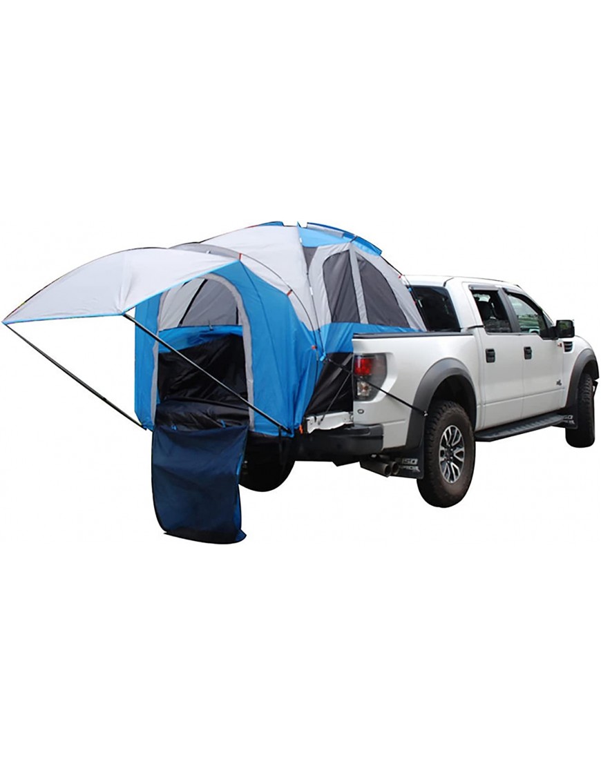 Pickup-Zelt im Freien regenfester Sonnenschutz Fahrzeugheckzelt wasserdichte PU2000-mm-Campingzelte für selbstfahrende Minivan-Campingpartys im Freien Wandern - B0B41YNB2D