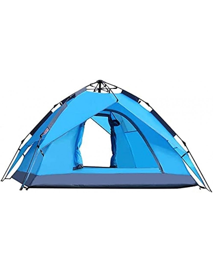 WJYLM Campingzelt 4-6 Personen Automatische Zelte für Camping | Wasserfestes Pop-Up-Zelt mit Tragetasche für Rucksackreisen Picknick Wandern Angeln - B0B1Z9R9LF