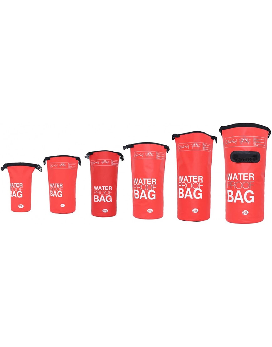 DonDon wasserdichter Outdoor Dry Bag Beutel Sack Trockentasche Schutz vor Wasser Trockenbeutel für Ihre Wertsachen - B06XNS9M2B