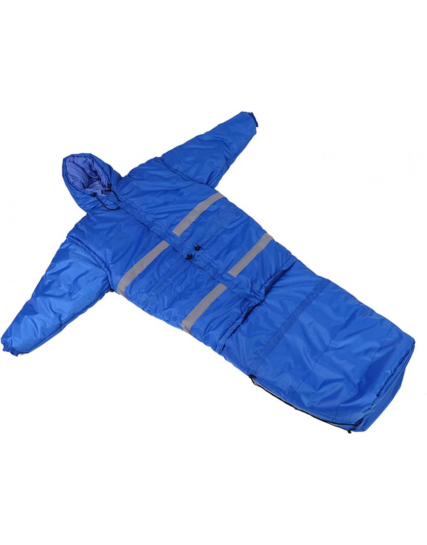 CQLXZ Mumienschlafsack Humanoider Schlafsack tragbarer Campingschlafsack für Erwachsene Jacke mit Füßen und Ärmeln ultraleichter tragbarer Schlafsack warm - B0B21138VV