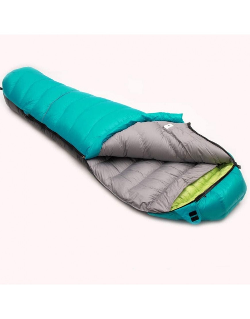 HBBOOI Mumienschlafsack Kompressionssack Tragbare Leicht und wasserdichter Schlafsack for Wanderungen Backpacking Camping-und Outdoor Color : Grün Größe : 2.5kg - B085VYBQR2