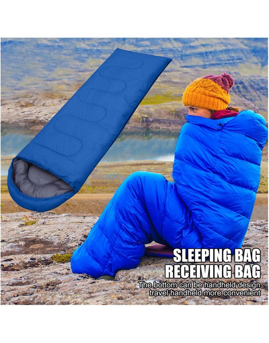 Outdoor-Schlafsack Camping-Umschlag-Schlafsack Erwachsener Thermo-Schlafsack Outdoor-Reise Wasserdichter Schlafsack Color : Red - B0B2147JJP