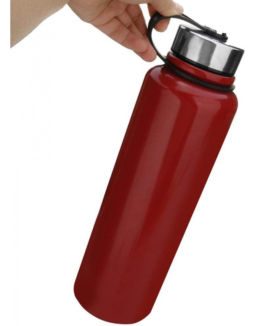 YYW 1.5 Liter Edelstahl Thermo Trinkflasche Vakuum Isolierte Edelstahl Thermosflasche Auslaufsicher Wasserflasche Sportflasche Doppelwandige Isolierflasche für Für den Sport - B07Z7TKV9W