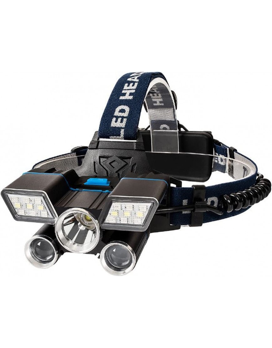 1600 Lumen COB Flutlicht Outdoor Notfall High Power 30W Stirnlampe USB Wiederaufladbare LED Stirnlampen Wasserdicht Wiederaufladbare Stirnlampe für Camping Wandern Angeln Outdoor - B09HQDTP7T