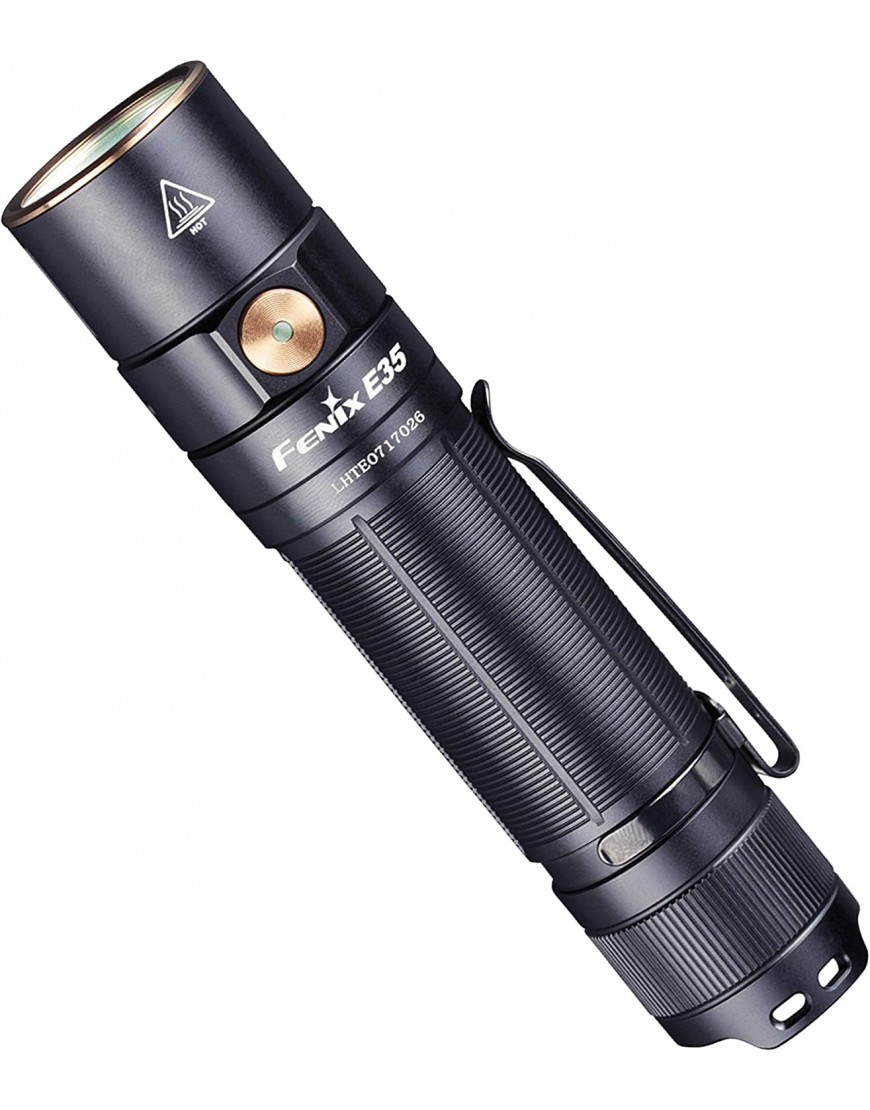 FENIX Unisex-Adult E35 V3.0 21700 Powered Flashlight Taschenlampe Schwarz Regular - B08HZFM7WX