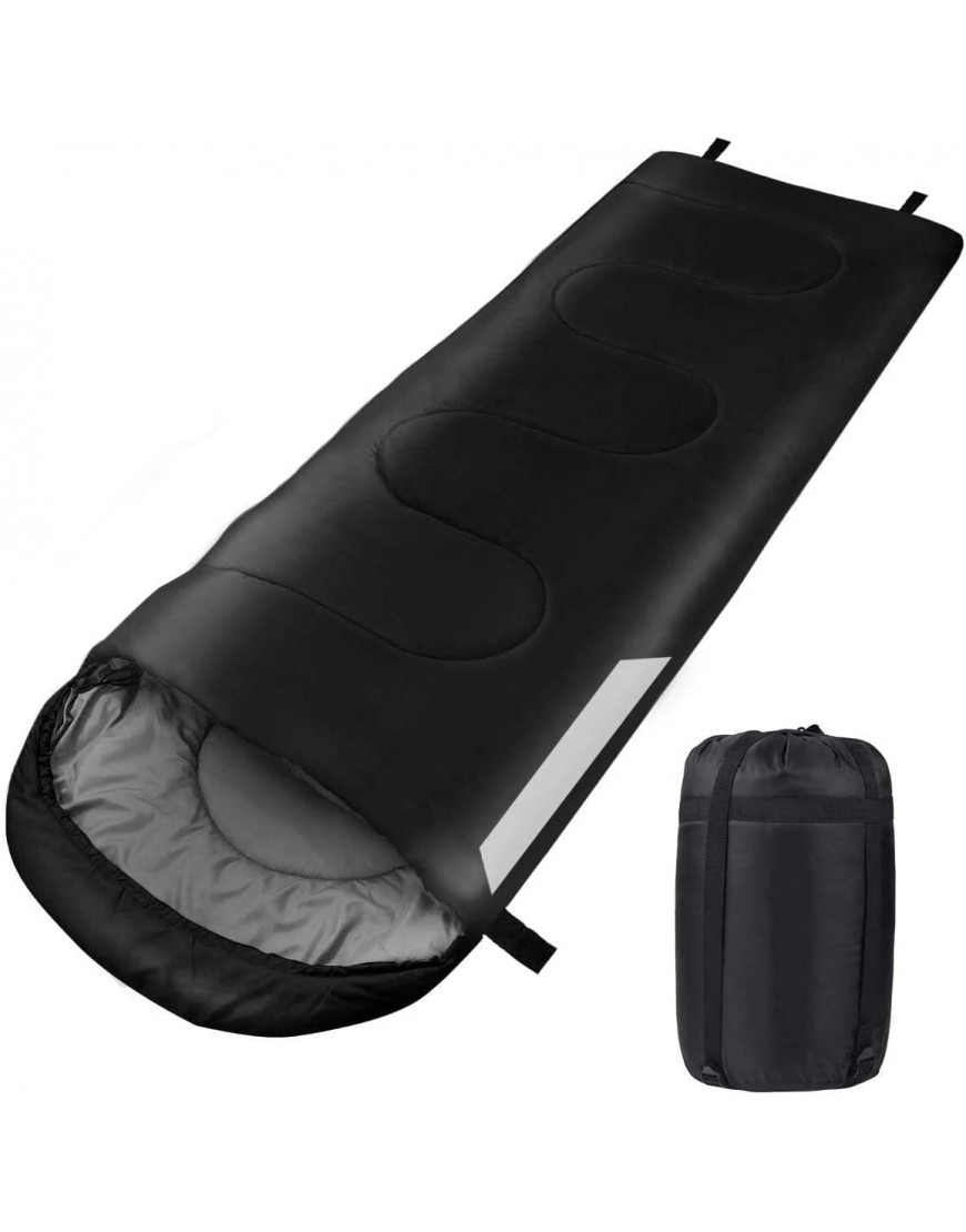 Schlafsack Sundom 220 x 80 cm 1 kg Camping Schlafsack 2 in 1 Funktion Deckenschlafsäcke Warm und Atmungsaktiv für Frühling Sommer und Herbst - B09PY6CDYW