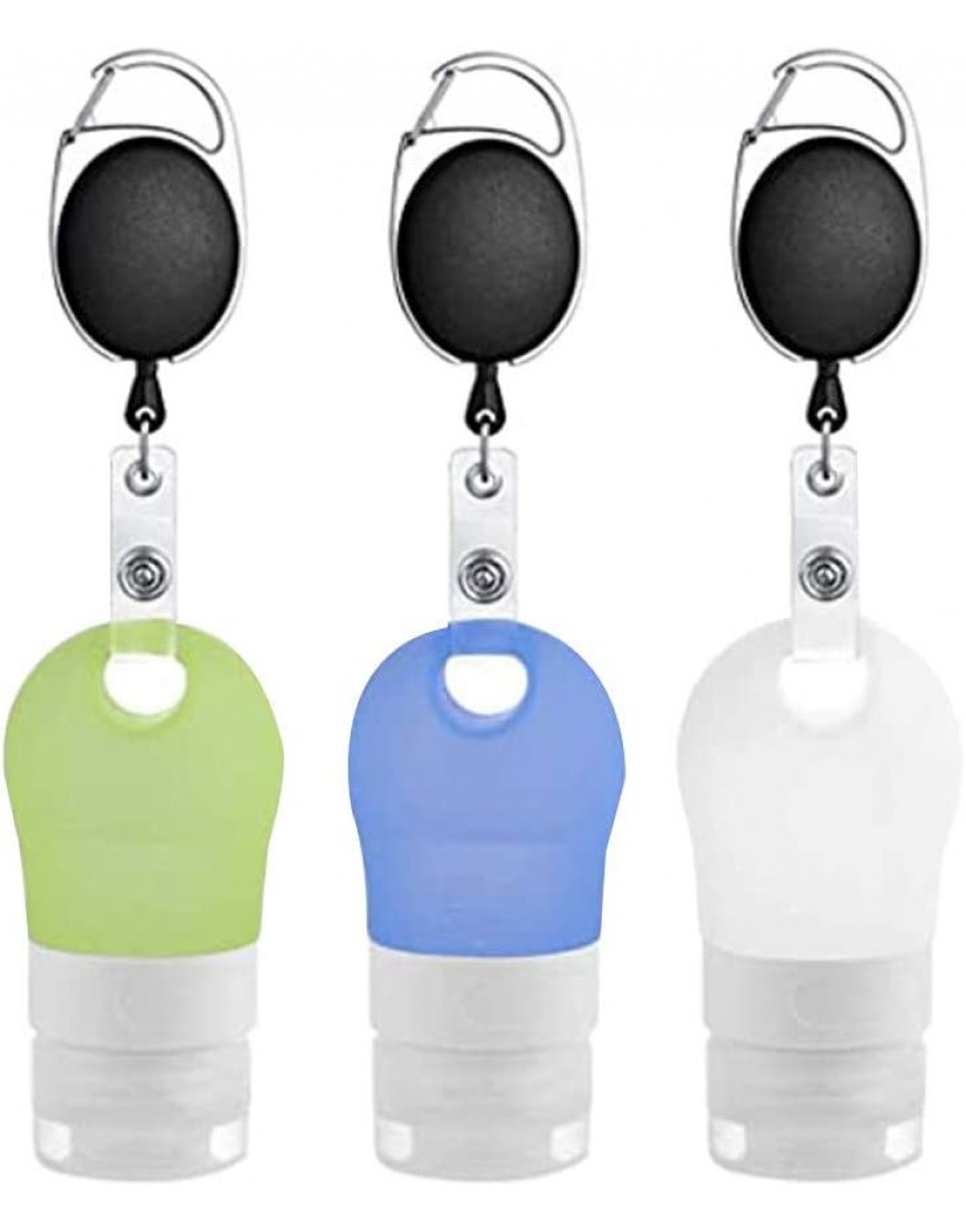 ZJNB Travel Hand tragbare Silikonflaschen Flaschen Container Set leer Sportsicherheit Sport-Stirnbänder Für Jungen Multicolor One Size - B0B51CS2T3