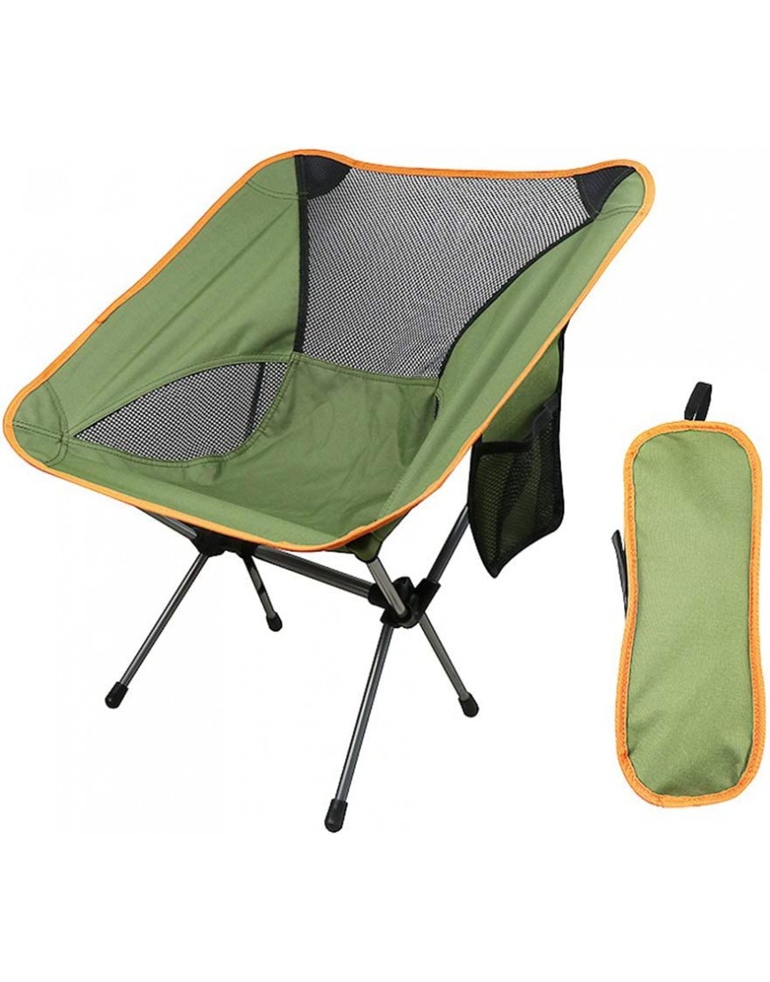 Ultralight Camping Chair Fishing Chairs Portable Folding Beach Chair Comfortable Folding Chair for Camping Hiking Picnics Fishing Garden BBQ Beach Travelling Grün - B08L8X4D4L