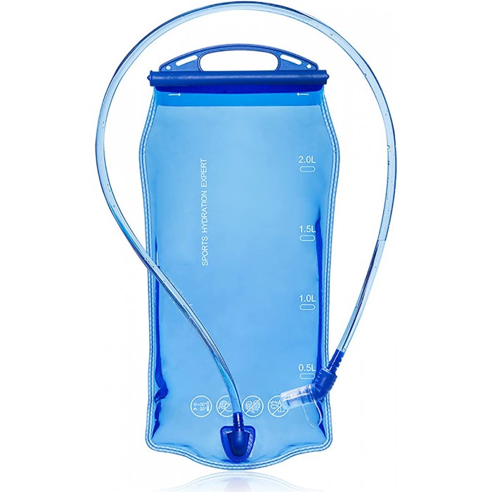 BONAHUI Auslaufsichere 2-Liter-Wasserblase Outdoor-Bergsteigen-Trinktasche Für Camping Laufen Wandern Reiten - B09ZHZQ5SH