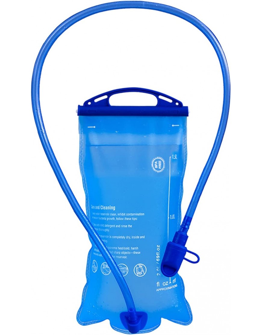 Perfeclan Trinkblase Wasserreservoir,Tragbare Trinksystem Pack Tasche für Unisex Outdoor Radfahren Wandern Camping Klettern Laufen Reise Pack - B09D7HY8QY