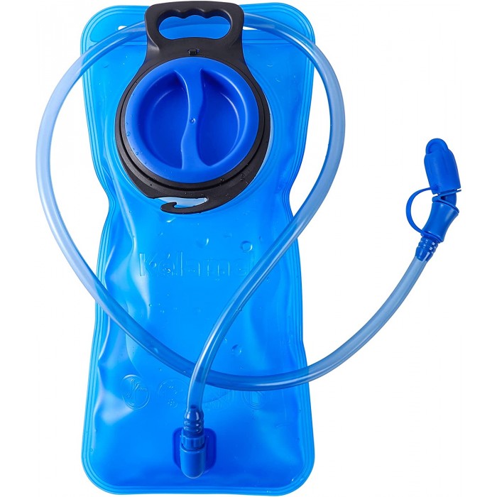 Trinkblase 2 l auslaufsicherer 2 Liter Wasserspeicher BPA-freie Wasseraufbewahrung Blasentasche Trinkpackungen Ersatz für Radfahren Wandern Laufen Camping Klettern - B09FHPRV59
