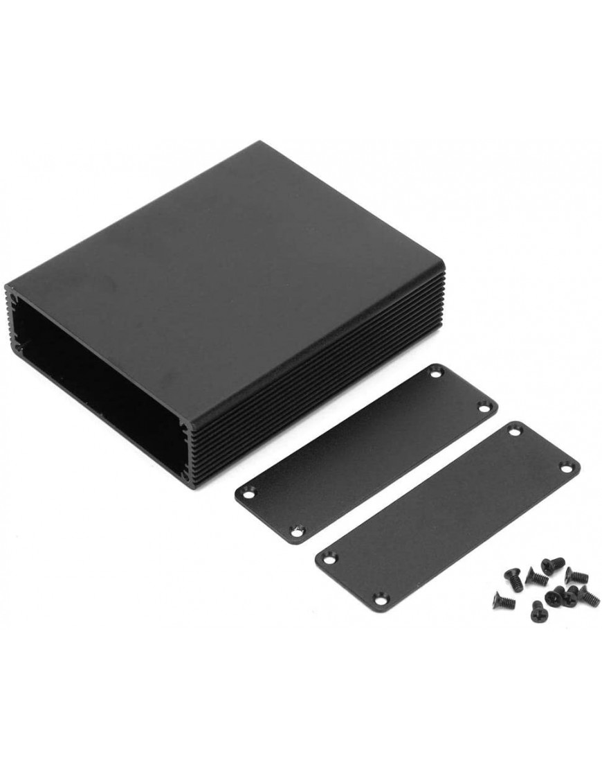 Alu-Kühlbox 27x82x100mm Alu-Kühlbox für wärmeableitendes Aluminiumgehäuse von Elektronikprodukten Leiterplattenverdrahtung Alu-Box DIY - B07YMWFXT9
