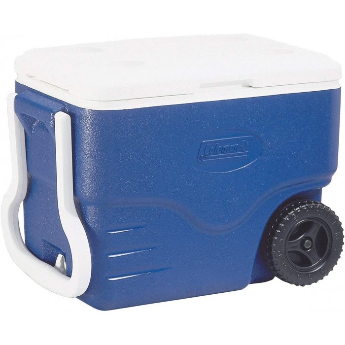 Coleman Passive Kühlbox 40 QT Performance Wheeled Cooler Thermobox 37.5 L Fassungsvermögen Mobile Eisbox mit Rädern - B081DJ2QKD