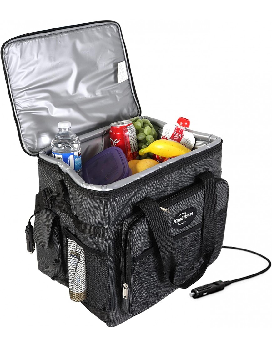 Koolatron D25 Soft-Sided 24.5L 12 Volt Plugin Tragbarer Reisekühler und -wärmer die perfekte Picknick-Kühltasche nützlich als Campingkühlschrank und Kühlboxen für Lebensmittel - B000Q753B8