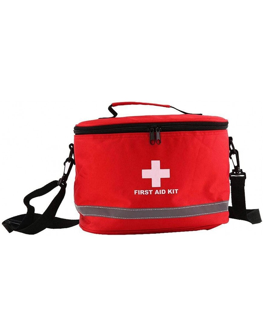 JXING Premium Erste-Hilfe-Tasche Sicherheits-Erste-Hilfe-Leere Haversack-Tasche Erste-Hilfe-Tasche leer Tasche für professionelle medizinische Versorgung Erste-Hilfe-Set-Tasche mit - B09NDMX6H6
